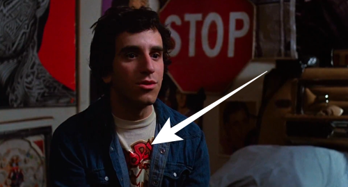 popeye iron on t-shirt in fast times at ridgemont high 